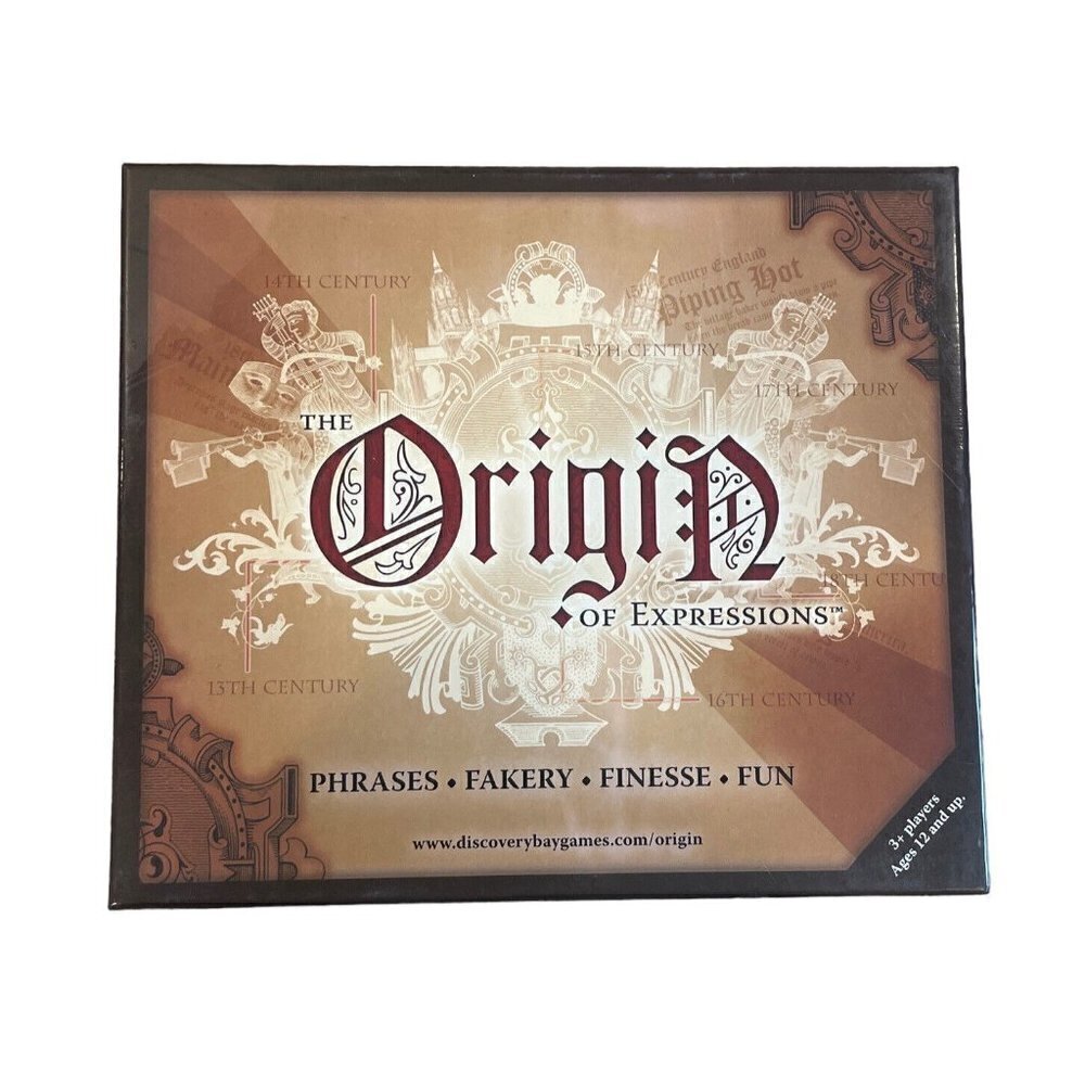 Origin of Expressions Card Game Phrases Fakery Finesse Fun Discovery Bay